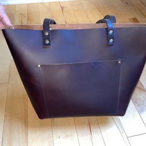 Portland Leather Goods Large Tote Bag